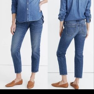 Madewell Classic Maternity Straight Jean 28